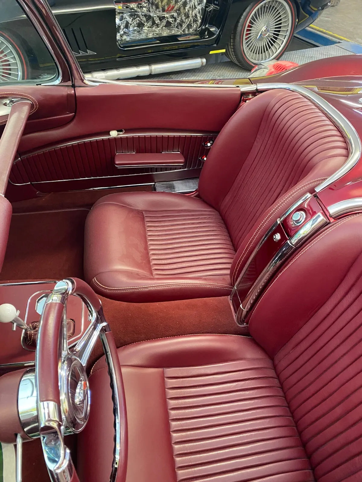 1953 to 1962 Corvette Seat Pods, Comfort and Performance With Added Legroom