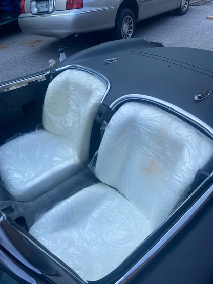 1953 to 1962 Corvette Seat Pods, Comfort and Performance With Added Legroom