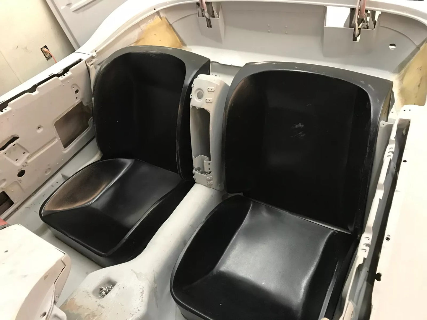 1953 to 1962 Corvette Seat Pods, Comfort and Performance With Added Legroom